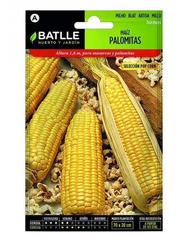 Maiz Palomitas Pop Corn En Sobres