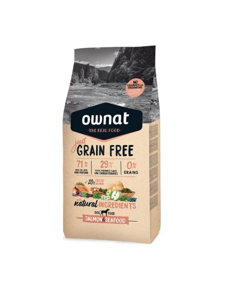 OWNAT DOG JUST GRAIN FREE SALMON&SEAFOOD 14kg