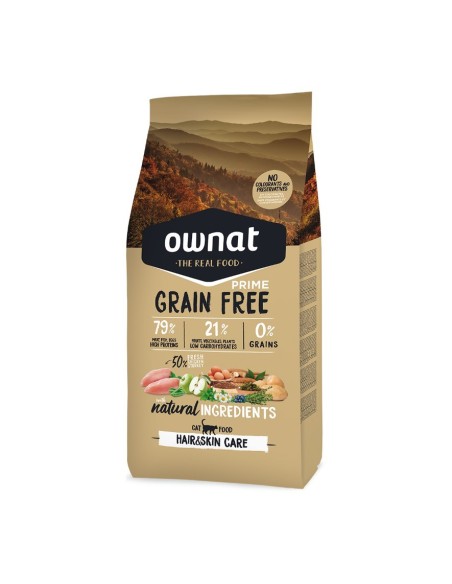 OWNAT CAT PRIME GRAIN FREE HAIR&SKIN CARE 3KG