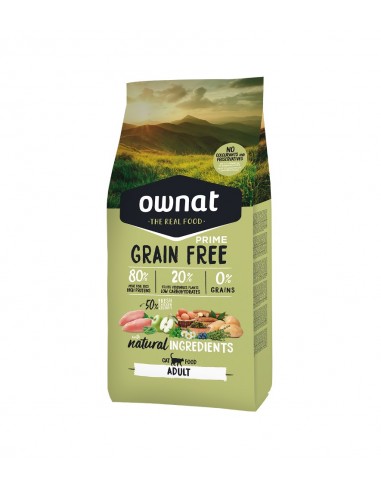 OWNAT CAT GRAIN FREE PRIME ADULT...