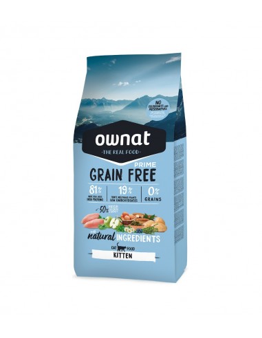 OWNAT CAT GRAIN FREE KITTEN PRIME 3KG