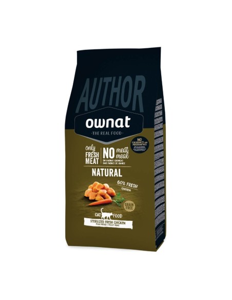 OWNAT CAT AUTHOR STERILIZED FRESH CHICKEN 3KG