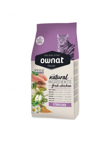 OWNAT CAT CLASSIC STERILIZED 4KG