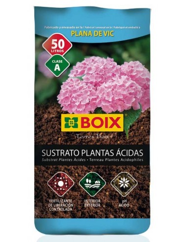 Sustrato Plantas Ácidas BOIX 50 L