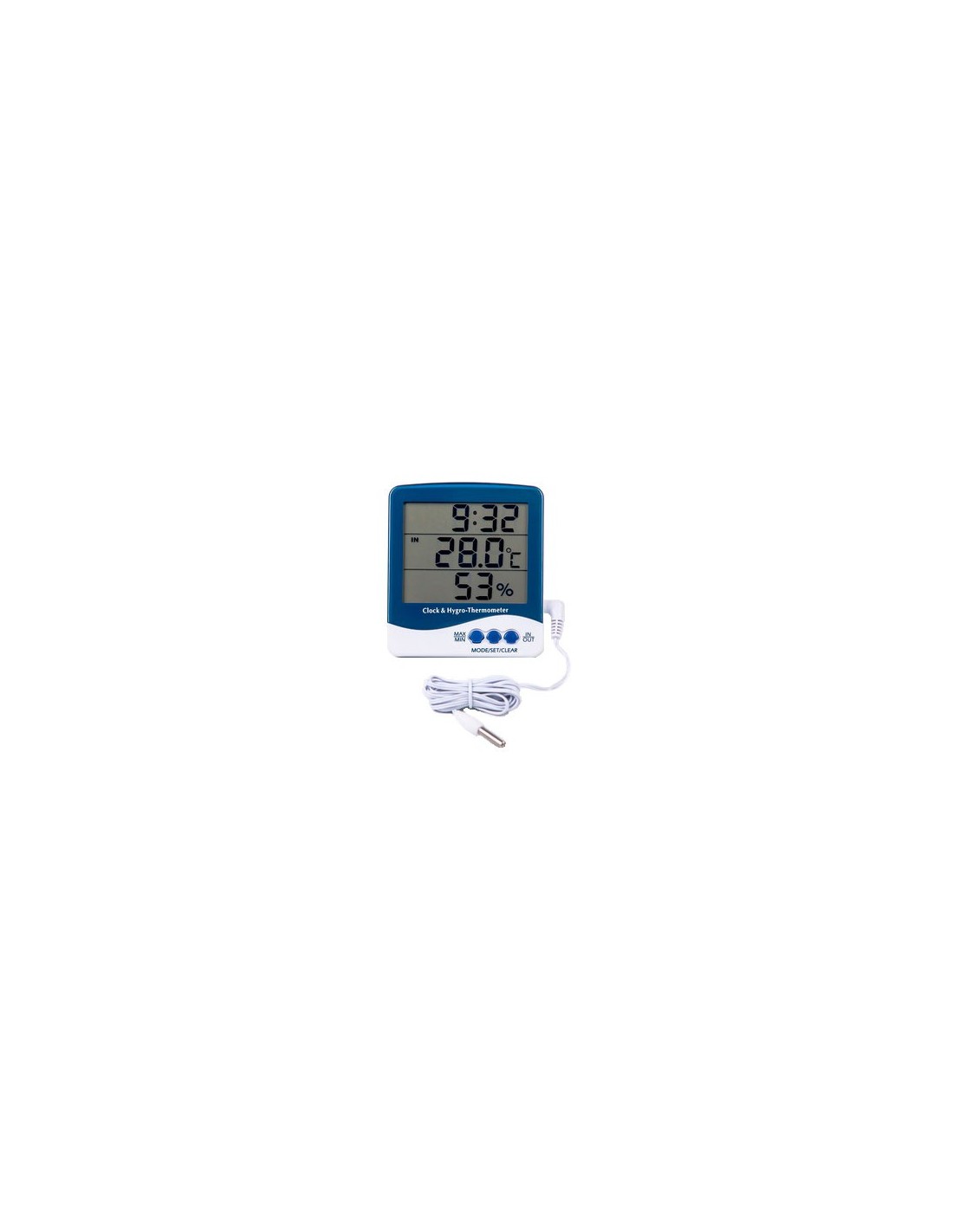 Termometro Higrometro Digital Con Sonda Termo Higrometro - jersimport